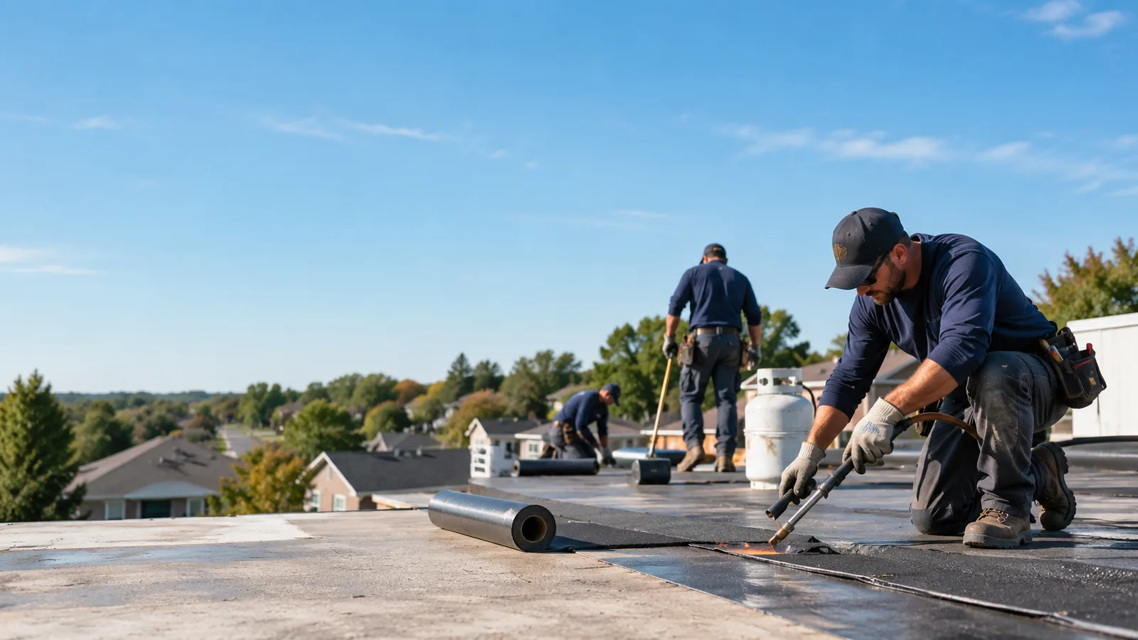 Flat Roof Leak Repair providers in Algoma, MS